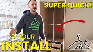 Getting This Quirky Wardrobe Fitted (SUPER FAST) : I Give Away MY OWN Trade Secrets, Tips & Tricks