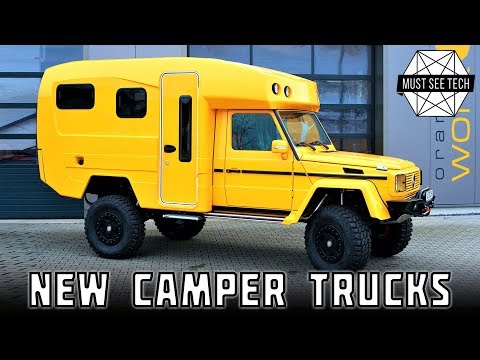 Top 7 Camping Nutritioncks and Impressive 4x4 SUVs with Roof Top Tents