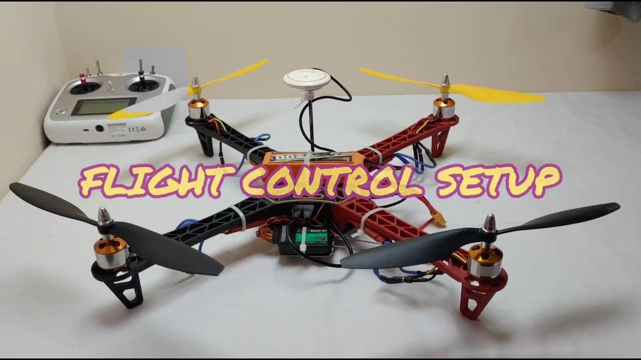 Drone Dji Naze flight controller setup