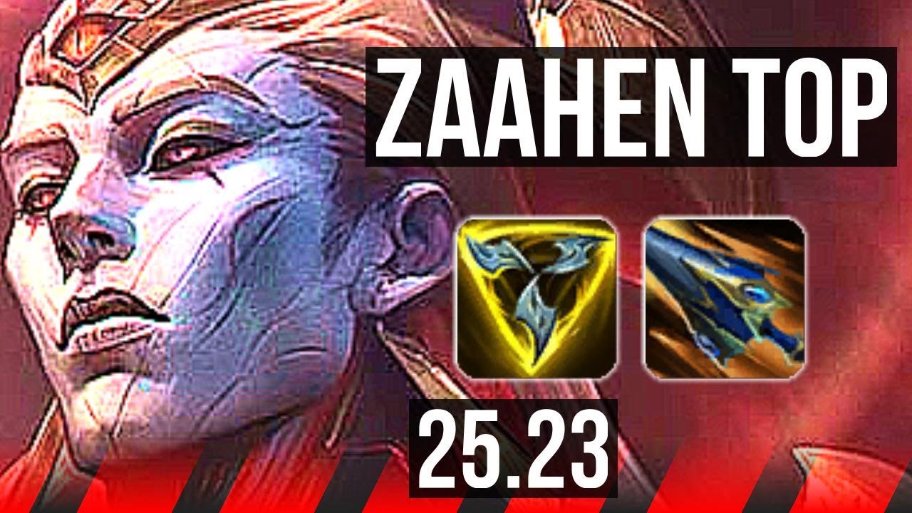 ZAAHEN vs ILLAOI (TOP) | 9/0/4, Legendary | EUW Master | 25.23