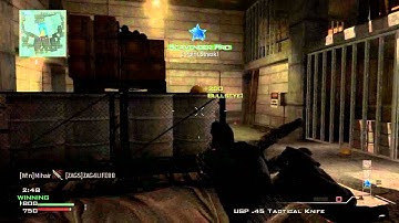 QUAD kill-cam (MW3) AoN (Fastest TK and Knife kill)