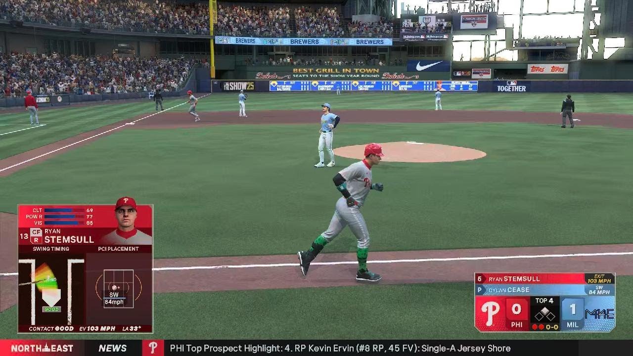MLB The Show 25 -Upper Deck Homerun