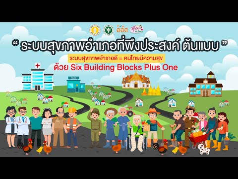 ระบบสุขภาพที่ดี เพื่อความสุขของคนไทย : พัฒนาระบบสุขภาพ ด้วย 6 Building Blocks Plus One