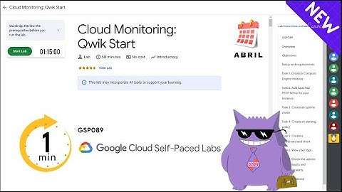 Cloud Monitoring: Qwik Start | #2025 | #GSP089 |#qwiklabs |Solution
