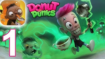 Donut Punks Gameplay Walkthrough Video (iOS Android)