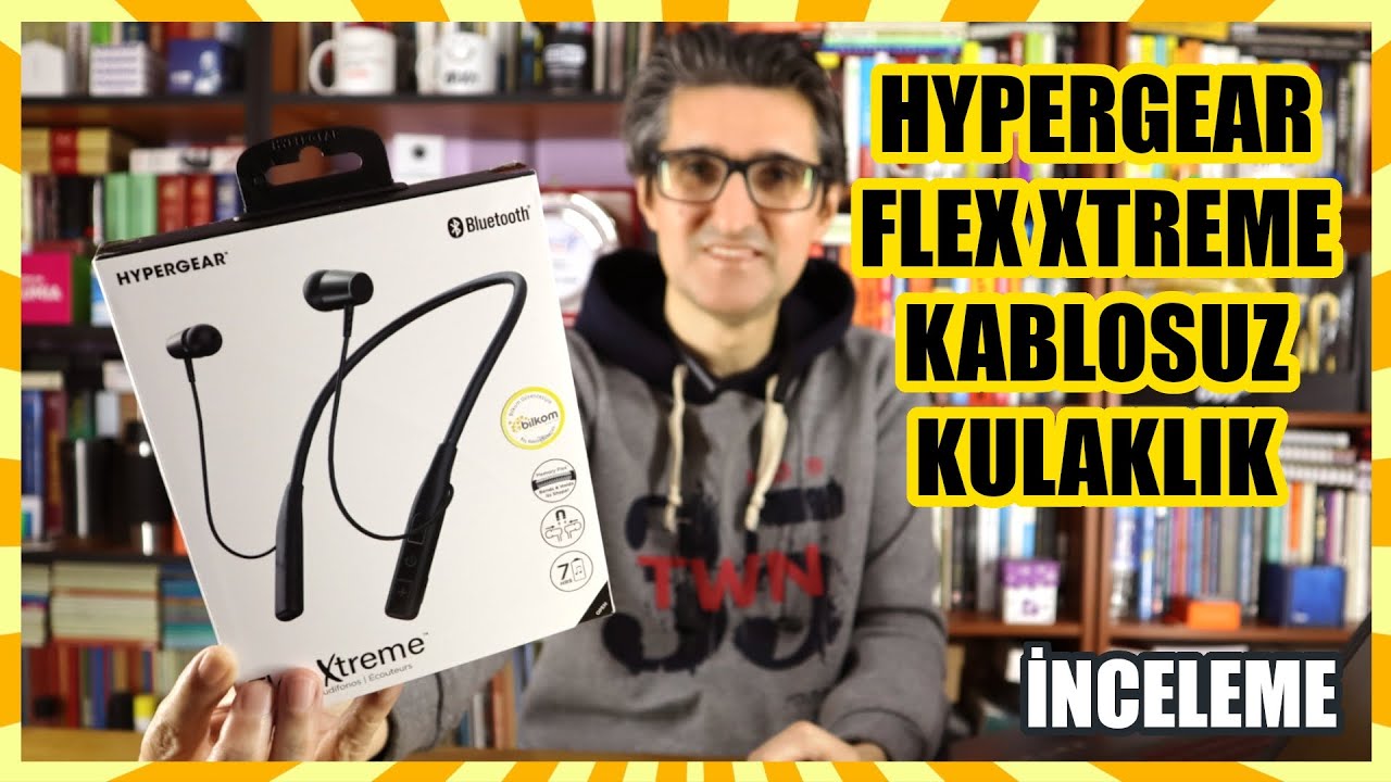 Hypergear Flex Xtreme kablosuz kulaklık incelemesi - YouTube