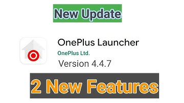 One Plus Launcher | One Plus Launcher new Update | OnePlus Launcher |