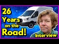 26 Years Living on the Road Since 1996! Interview with Long Time Nomad