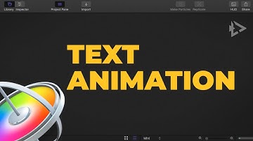 Live #12 - How to Animate Text in Apple Motion 5 Tutorial