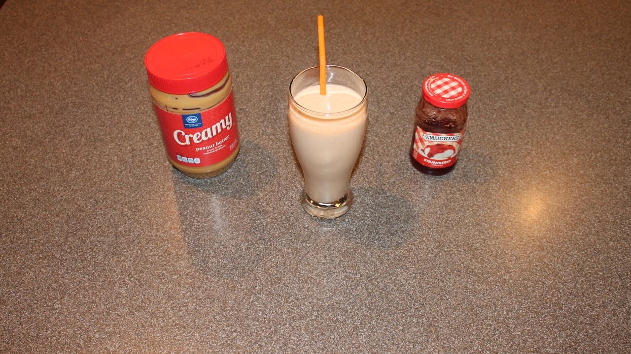 Peanut Butter and Jelly Shake