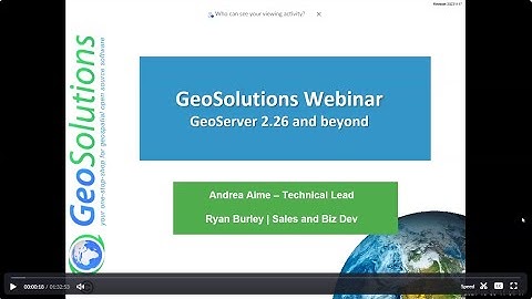 FREE Webinar: GeoServer 2.26.0 and Beyond