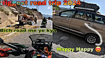 Amritsar to Srinagar road tripe ! Ye kya mila dekhne ko😃Leh Ladakh Ride 2024😍 Ep.06 @AB Films