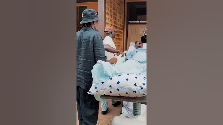 Jose Chameleon visited his young brother Weasel Manizo at the hospital