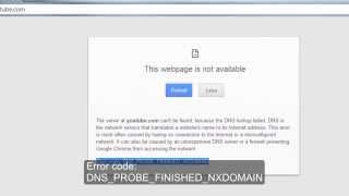 How to fix "DNS_PROBE_FINISHED_NXDOMAIN" | Non-existent domain |dns lookup failed chrome