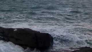 storm in BRITTANY: ploumanac&#39;h 06/02/2013