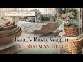 My Primitive Country Antique Vintage Home Decor Tour ~ Christmas Winter 2023 ~ ​⁠ Isaacs Rusty Wagon
