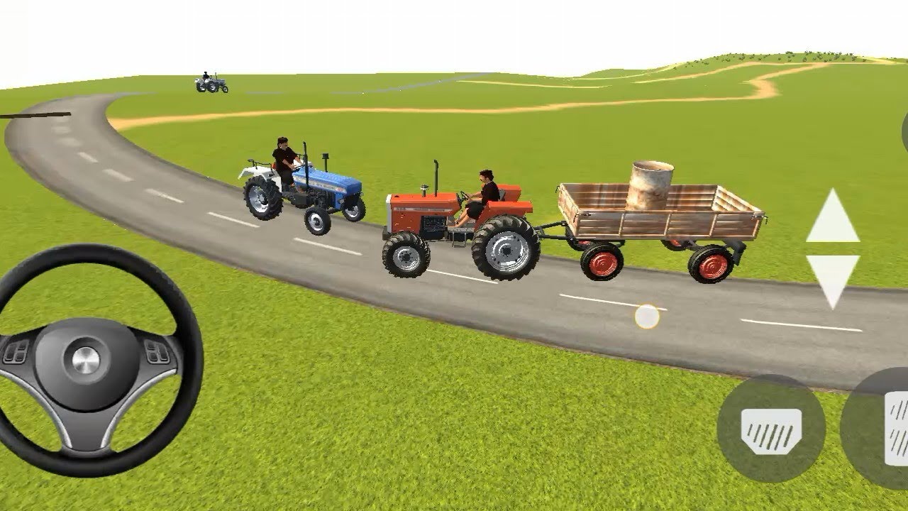 Mahindra Tractor Offroad Driving Racing Gameplay Indian Tractor