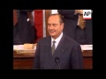 USA: WASHINGTON: CHIRAC AND CLINTON PLEDGE TO WORK TOGETHER