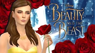 🌹BELLE - EMMA WATSON | BEAUTY AND THE BEAST | THE SIMS 4 CAS🌹