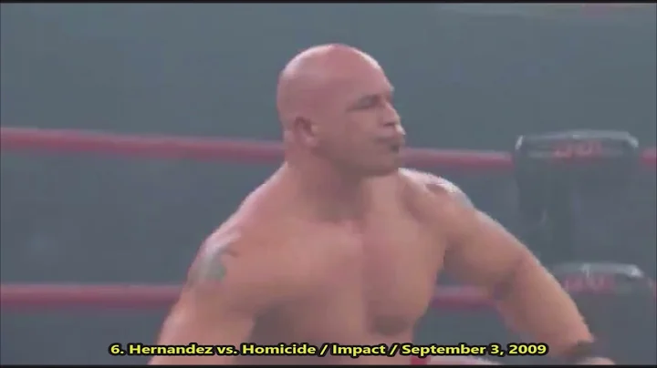 Shawn Hernandez - All Border Toss, Powerbombs & Ba...