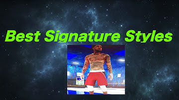 NBA 2k16 Best Signature Styles + Speed Boost
