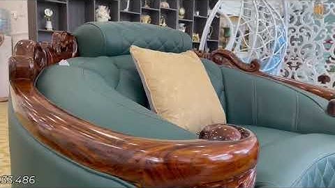 Sofa Gỗ Mun Tân cổ điển nhập khẩu HCBC đẳng cấp Hoàng Gia Châu Âu