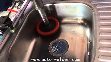 Video of Sink Bottom Polishing Machine（Music）