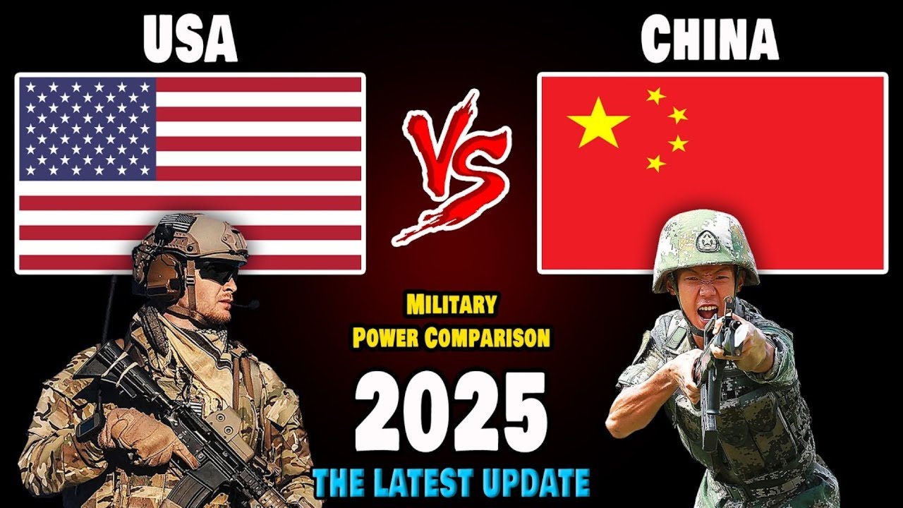 Superpower Clash: USA vs China Military Comparison 2025 - YouTube