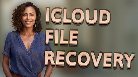 Can You Recover Deleted iCloud Drive Files Without a Computer?