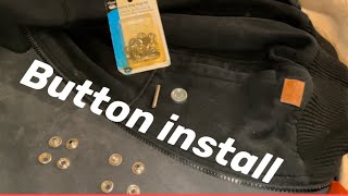 How to install snap buttons fasteners on jacket or hoodie arts & crafts instructions by DO IT YOURSELF ITS EASY 58 views 2 months ago 3 minutes, 9 seconds