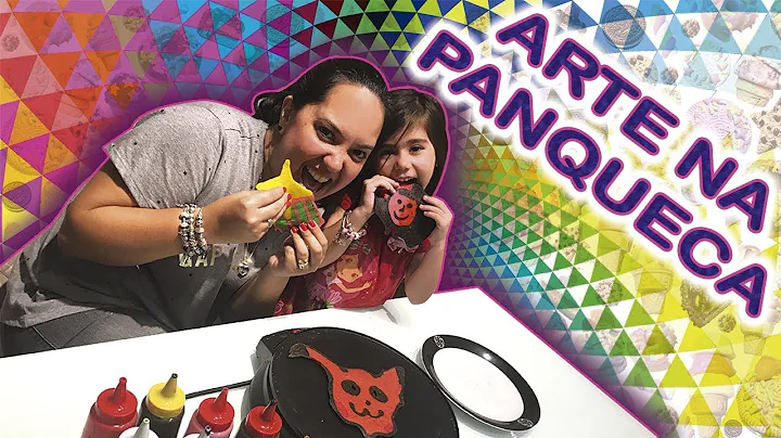 Arte na panqueca com Adriana Vogel