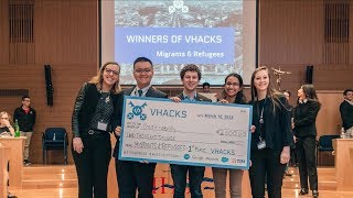 Georgetown Wins First Place At Inaugural Vhacks Competition