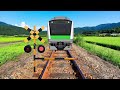 【踏切アニメ】ふみきりカンカンの日常314♪Railroad crossing daily life 314 ♫
