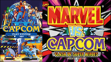Marvel vs. Capcom: Clash of Super Heroes CPS2 Arcade - C&M Playthrough