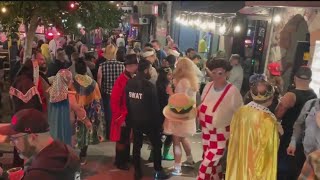 San Francisco residents pack the Castro District for Halloween fun