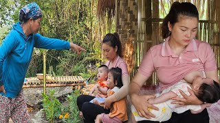 17-year-old single mom - Harvest green onions to sell at the market - Help the abandoned girl