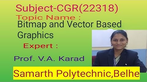 Bitmap and Vector Graphics