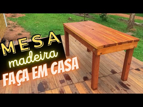 Vídeo: Como fazer uma mesa de compensado com suas próprias mãos