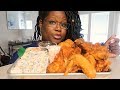 AM I GOING TO GET MARRIED? FRIED CHICKEN AND SUSHI 먹방 MUKBANG