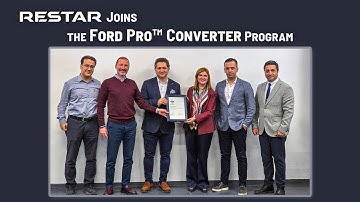 Restar Joins the Ford Pro™ Converter Program | Global FPC Certification Announcement