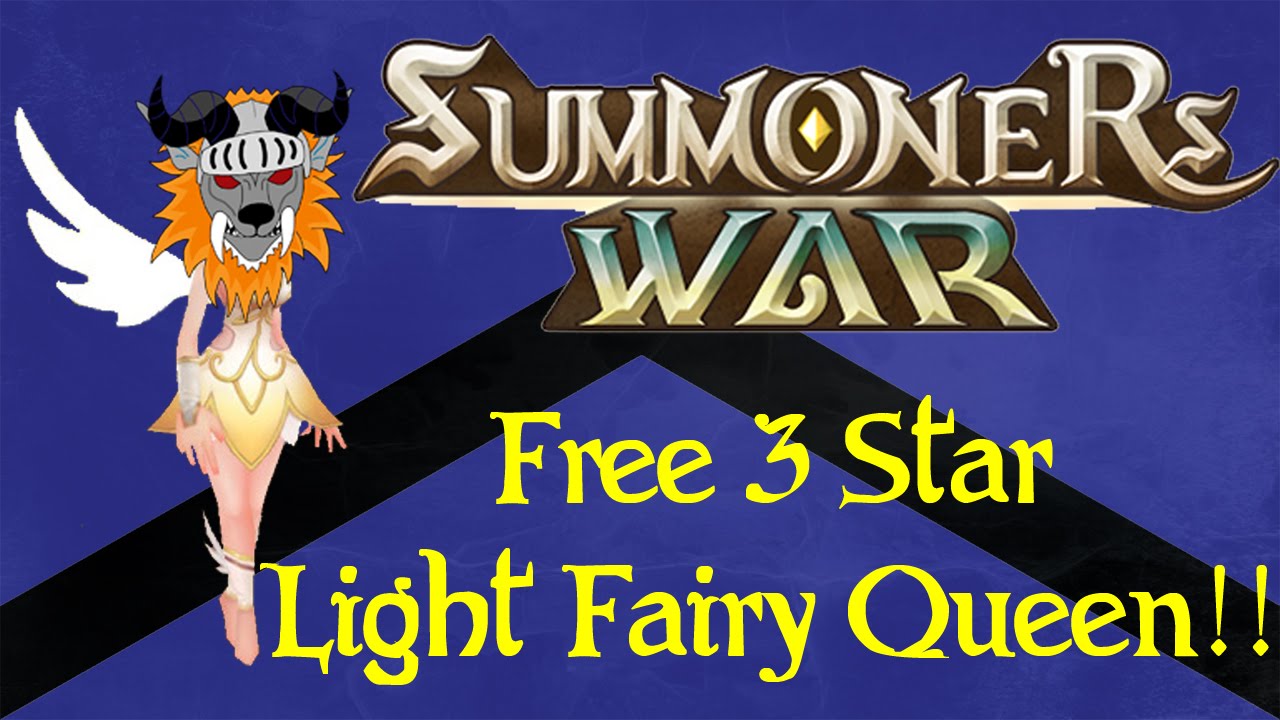 Summoner's War FREE 3* Light Fairy Queen!! Carbon Knights YouTube