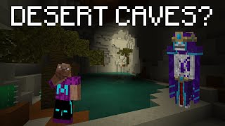 Minecraft 1.18 Desert Caves with NEW BOSS?! (Idea)