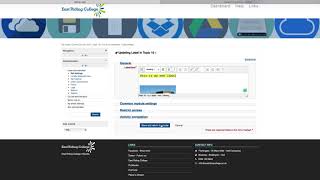 Moodle Training - 29  How to Hyperlink
