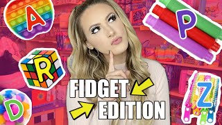 A-Z FIDGET SHOPPING CHALLENGE! *Did I Get Through ALL the Letters?!* 🤔