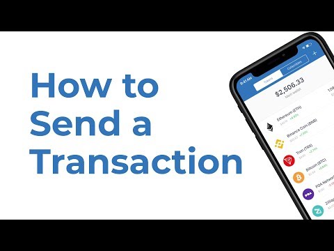 How To Send A Transaction With Trust Wallet
