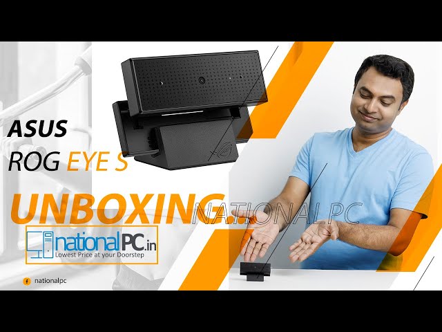 ASUS ROG Eye S Full HD 60 fps webcam with AI-powered, noise-canceling mics  (Hindi) - YouTube