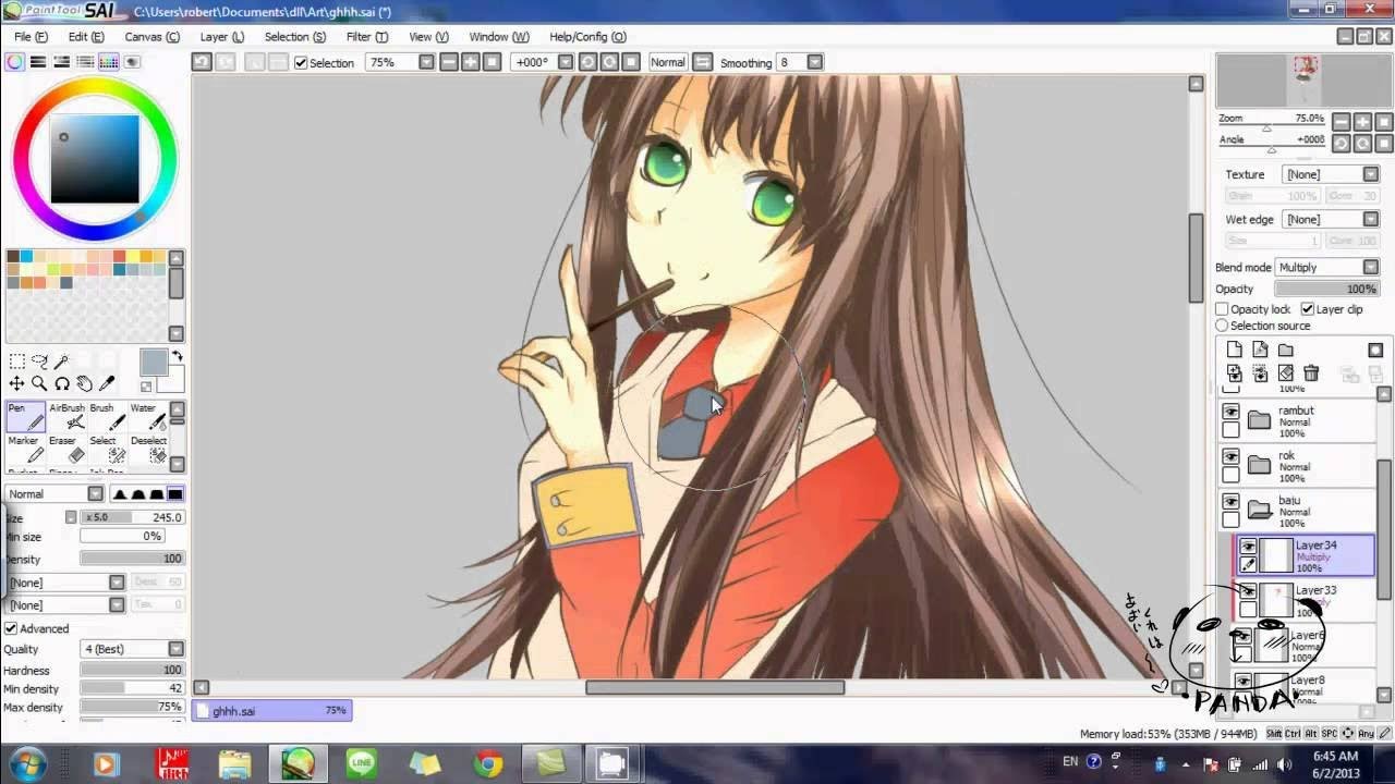 Collection of works by kate sai. Аниме в Paint. Аниме для рисования в Paint. Аниме в паинте. Paint Tool Sai аниме