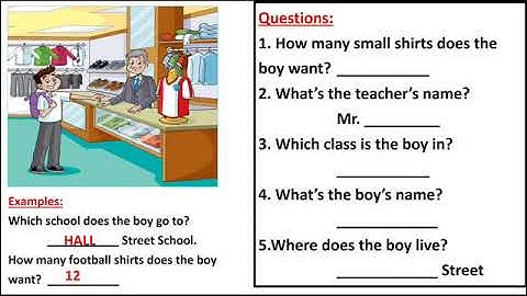 STARTERS SAMPLE TEST part 2