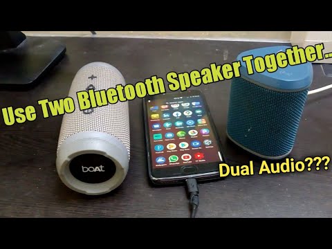 How to Connect 2 Bluetooth Speaker Together in Android Mobile (Dual Audio) | 2 Speaker Connect Kare