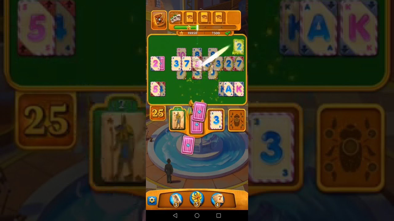 Pyramid solitaire saga level 1057